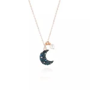 스와로브스키 5671585 Sublima Luna 달 목걸이