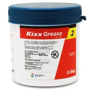 GS칼텍스-일반구리스 Kixx Grease 2 0.5kg (1EA)/그리스/윤활제/녹제거/실리콘/오일/자전거/체인/고열/구리