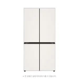 LG 디오스 AI 오브제컬렉션 냉장고 (더블매직스페이스) 871L 1등급 M876GBB231 (신지식인)
