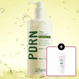 [ 피디알엔(PDRN) 포어 클레이 클렌징 밀크 500ml [GIFT]클렌징폼 20ml
