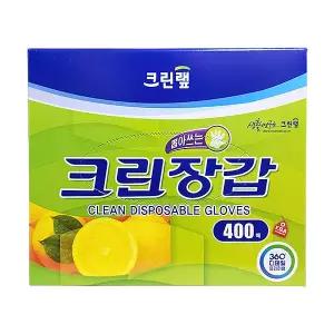 매직크린 크린랩 위생장갑 400매