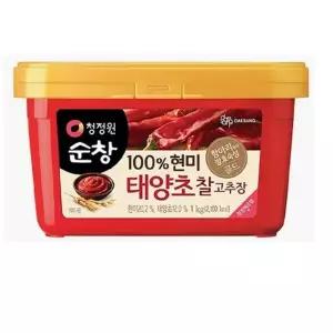 [청정원] 청정원 순창 현미 찰고추장 1kg 맛있는 간편식