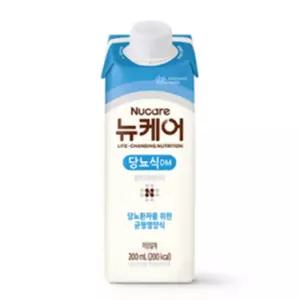 대상웰라이프 뉴케어 당뇨식 DM 균형 영양식 당뇨환자 영양보충 200ml x 30팩