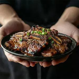 [엠에스푸드][선물포장] 육즙가득 두툼한 LA 양념갈비 선물세트 1.5kg