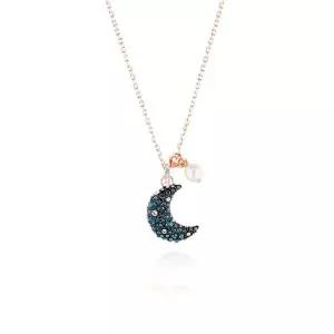 [스와로브스키]5671585 Sublima Luna 달 목걸이