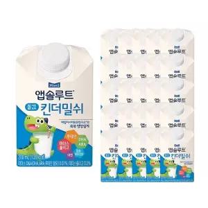 앱솔루트 킨더밀쉬 200ml 우유맛 200ML 48개 대용량