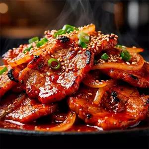 [대운가] 고추장 양념 돼지불고기 600g x4팩 (총 2.4kg) 매콤달달 양념 불고기