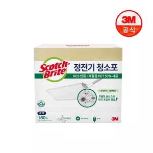 3M 올뉴 대용량 정전기 청소포 대형 150매 266721