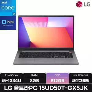 LG전자 울트라PC 15UD50T-GX5JK/SSD 512GB/WIN11/ +마우스증정