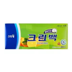 위생일회용비닐 음식보관 대형음식보관백 대형크린백 45cm 30cm 300매