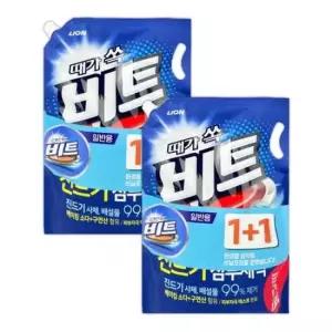 세제 때 잘빠지는 일반용 비트 액체세제 1.55L(2개)