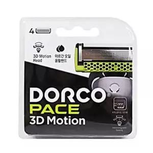 도루코 C2W4M8Y5 페이스 3D MOTION 면도날 4개입