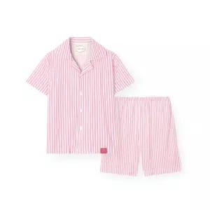 [롯데백화점]오르시떼 아동 H126 라이비핑크 반소매 파자마 세트 OR26MKBEH126