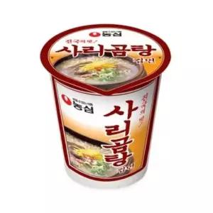 용기라면 농심 사리곰탕 소컵 61gx6컵