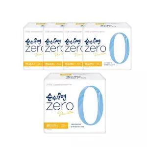 순수한면 제로 팬티라이너, 슈퍼롱, 20매, 5개