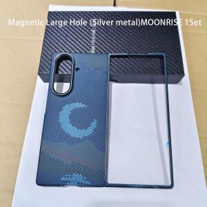 삼성 갤럭시 Z 폴드 6 7 5G 글로벌 256/512 Magsafe 마그네틱 아라미드 카본 파이버 폰 케이스