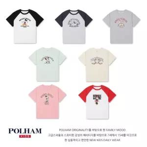 [롯데백화점]폴햄키즈 아이차 루즈핏 디즈니 반팔티(PKG2TS2210)