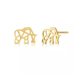 [니지쥬얼리] 14K GOLD 행운코끼리 이어링