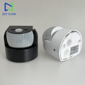 자동 PIR 적외선 모션 센서 AC 220V-240V 감지기 이중 프로브 유도 운동 전등 스위치 야외 IP65 180도