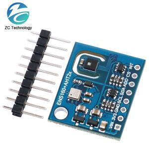 이산화탄소 CO2 TVOC 공기질 및 온도 습도 센서  Arduino용 CCS811 교체  ENS160 + AHT21