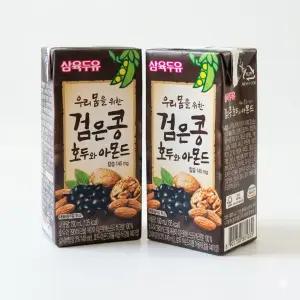 삼육 검은콩 호두아몬드 두유 190ml x 96팩
