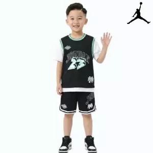 나이키 조던 나이키키즈 (140-170) PT53 N262TS353P 조던23레이어드 반팔 세트