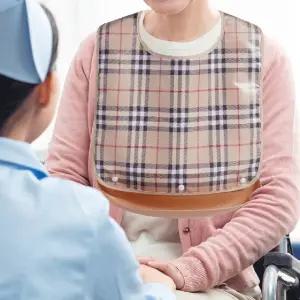 성인용 턱받이 방수 어른 노인 어르신 성인 환자용 요양원 병원 앞치마
