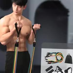 11단계 멀티 튜빙밴드 홈트 근력 운동 세트