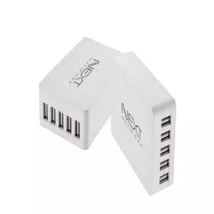휴대용 스마트폰 고속 동시 충전기 5포트 USB 멀티 어댑터 카페 캠핑장 여행용 사무실 갤럭시탭 아이패드