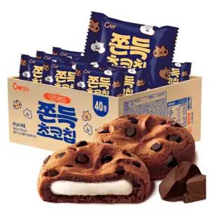 청우 대용량 쫀득 초코칩 800g(40입)