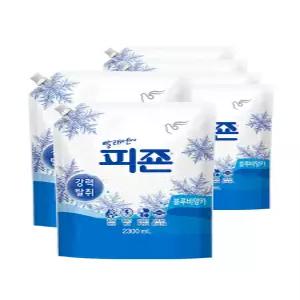 피죤 강력탈취 섬유유연제 블루비앙카 2300ml X 6개