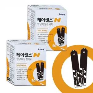 케어센스N 혈당시험지 100매 당 검사지 측정지 G