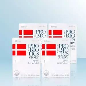 덴프스 덴마크 유산균 이야기 170mg x 60캡슐 x 4개 / iuy