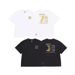 K262UTS920 냉감 사파리 그래픽 반팔 티셔츠-2 2종택1