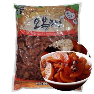 반찬단지 오복채 4kg 무장아찌 밑반찬