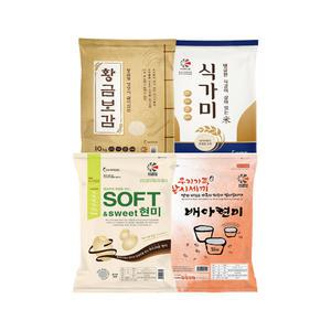 나노미 당일도정 맛있는 쌀모음 황금보감/식가미/소프트현미/배아현미