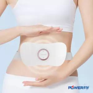 파워플라이 인공지능형 복부 온열 진동 마사지기 SH-P4 배 허리 목 온열 찜질 진동 벨트형 안마기