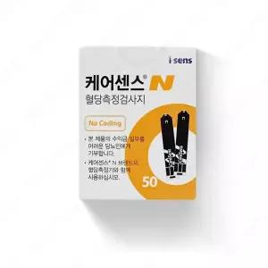 혈당 측정 시험지 50매 케어센스N 당 체크지 검사지
