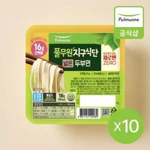 [풀무원] 지구식단 넓은두부면 100g 10개