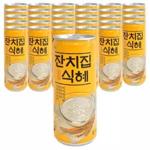 잔치집식혜 240ml x 30캔 김수미 수미네 식혜