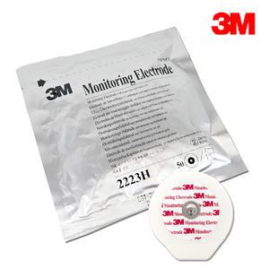 3M EKG 일렉트로드 2223H 50개 성인용 심전도패치