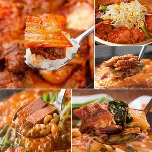 미식가 매운갈비찜 햄가득부대찌개 푸짐감자탕 해장음식 찜 국물 전골밀키트 캠핑요리