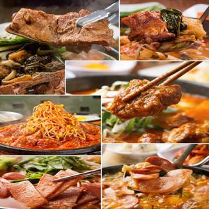 미식가 매운갈비찜 햄가득부대찌개 푸짐감자탕 600g 1.2kg 3kg 해장음식 혼밥족 얼큰한국물
