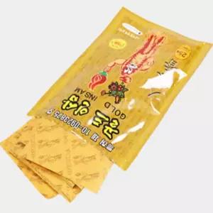 국산 건강 한방 어르신 만능 인삼 노인 25매 찜질 붙이는 패드 골드