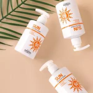 진테릭스백탁현상없슴 UV썬블럭 썬크림 커플펌프형 250ml 선블럭