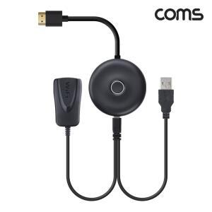 Coms 4K 무선 미러링 MHL 동글 스마트폰 듀얼 밴드 미라캐스트 / EC500
