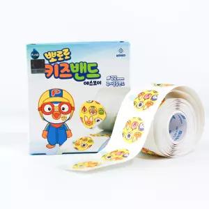 건강한디유 뽀로로 캐릭터 어린이 키즈 밴드 주사밴드 22mm 100매