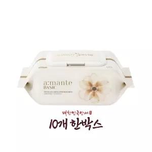 아망떼 베이직 엠보싱 물티슈 120매 10개
