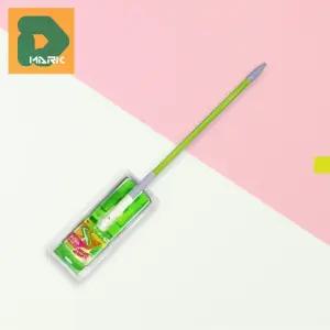 클립형 막대걸레 정전기 청소도구 틈새 청소 부직포 물걸레 먼지제거 바닥 밀대 청소포 리필형 길이조절
