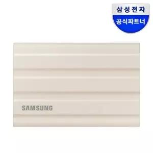 아트박스 삼성전자 삼성전자 외장 SSD T7 Shield 1TB 베이지 MU-PE1T0K WW+파우치